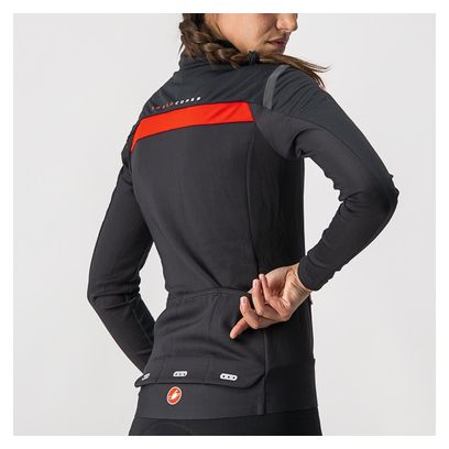 Castelli Alpha Ros 2 Light Damesjack Zwart