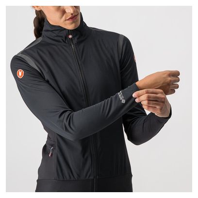 Castelli Alpha Ros 2 Light Damesjack Zwart