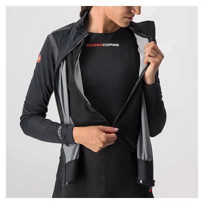 Castelli Alpha Ros 2 Light Damesjack Zwart