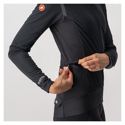 Castelli Alpha Ros 2 Light Damesjack Zwart