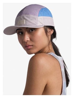 Casquette Buff Domus Gris/Bleu/Rose