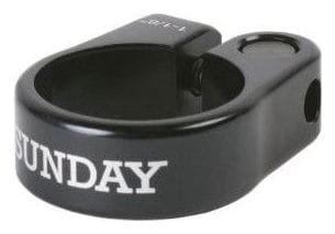 Collier de Selle Sunday Slim Profile Black