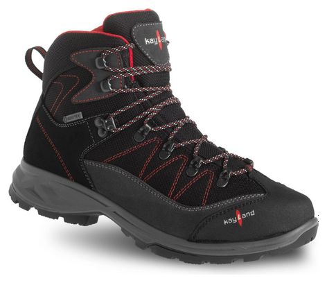 Kayland Ascent Evo Gtx Hiking Shoes Black Red