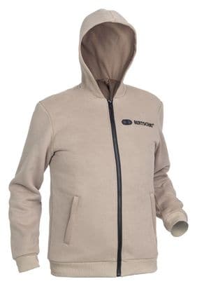 Veste Chauffante Hommes - Dual-Heating Beige