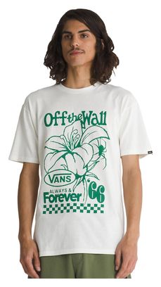 Camiseta Vans Petal And <p>Pest</p>Blanca / Verde