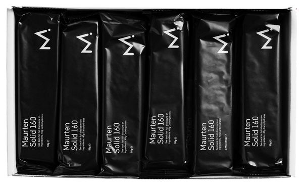 Pack of 12 Maurten Solid 160 Energy Bars 12x55g