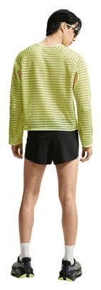 T-Shirt Running Nike Radical AirFlow Jaune Homme