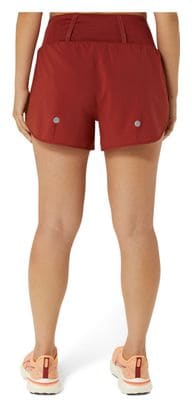 Asics Road Shorts 3.5in Women's Red