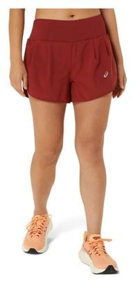 Asics Road Shorts 3.5in Women's Red