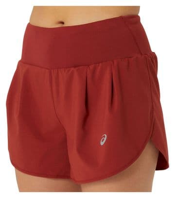 Asics Road Shorts 3.5in Women's Red