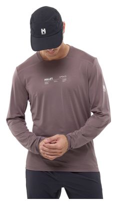 Maglietta tecnica Millet Intense grigia da uomo