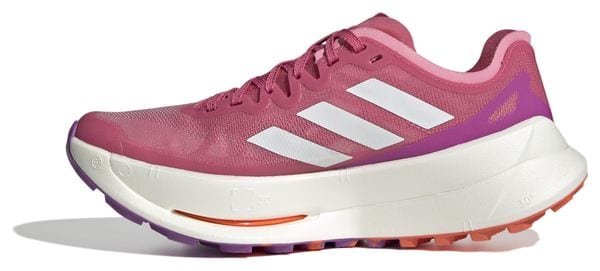 Zapatillas de trail adidas Terrex Agravic Speed Ultra Rosa/Naranja para mujer