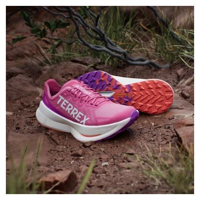 adidas Terrex Agravic Speed Ultra Roze/Oranje Trailschoenen voor dames