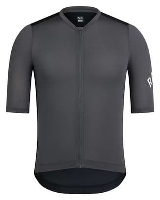 Maillot Manches Courtes Rapha Pro Team Training Gris/Noir