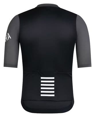 Rapha Pro Team Training Jersey Met Korte Mouwen Grijs/Zwart