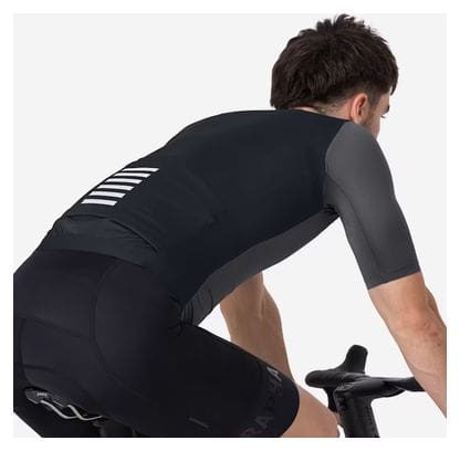 Rapha Pro Team Training Jersey Met Korte Mouwen Grijs/Zwart