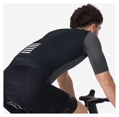 Rapha Pro Team Training Kurzarm Trikot Grau/Schwarz