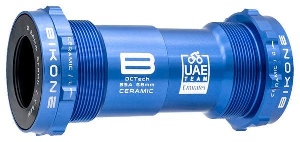 Bikone DCTech BSA Road Ceramic Shimano Bottom Bracket UAE Team Emirates Edition Blue