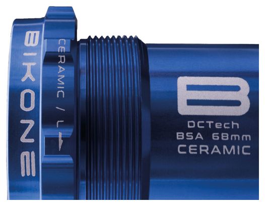 Bikone DCTech BSA Road Ceramic Shimano Bottom Bracket UAE Team Emirates Edition Blue