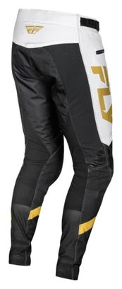 Pantalón Fly Racing Rayce Blanco/Negro/Oro