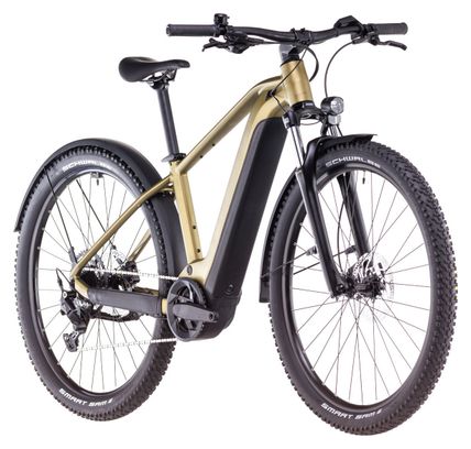 VTT Électrique Semi-Rigide Cube Reaction Hybrid Performance 625 Allroad Shimano Cues 9V 625 Wh 29'' Or Lime 2025