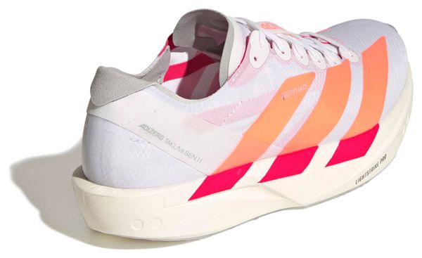 Chaussures Running adidas Adizero Takumi Sen 11 Blanc/Orange Femme