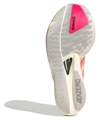 Chaussures Running adidas Adizero Takumi Sen 11 Blanc/Orange Femme