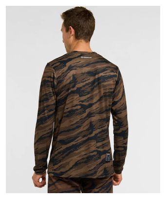Dharco Gravity Brown Long Sleeve Jersey 