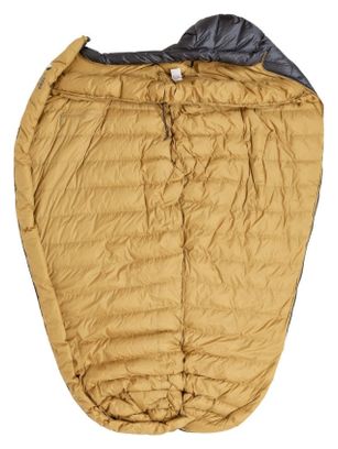 Turbat Mumienschlafsack Down NOX 250 Cheddar 185 -8°C - Grau