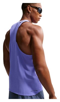 Camiseta sin mangas Nike AeroSwift azul para hombre