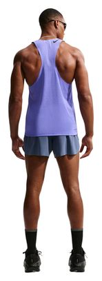 Camiseta sin mangas Nike AeroSwift azul para hombre