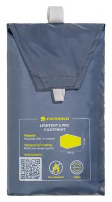 Ferrino Lightent 2 Pro Footprint Floor Mat Gray