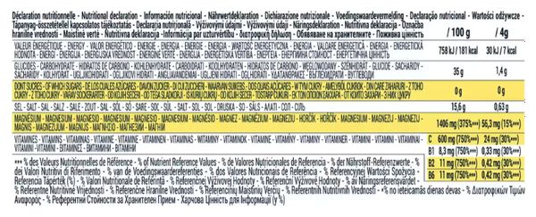 20 pastiglie energetiche Aptonia Electrolytes Tabs Limone 4g