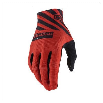 100% Celium Racer Red Long Gloves