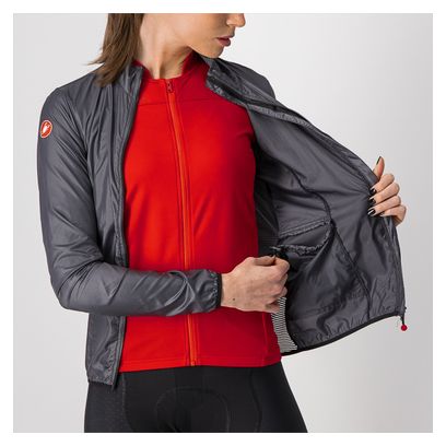 Castelli Women's Aria Shell W Jacket dark grey