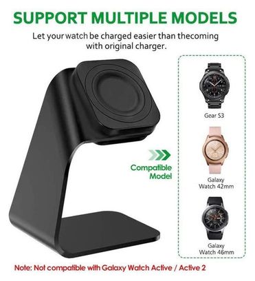 Chargeur pour Samsung Galaxy Watch 42mm/46mm Gear S3 Support de Charge Galaxy Watch SM-R810/SM-R815/SM-R800