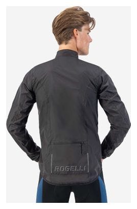 Veste Velo Pluie Vent Rogelli Core - Homme - Noir