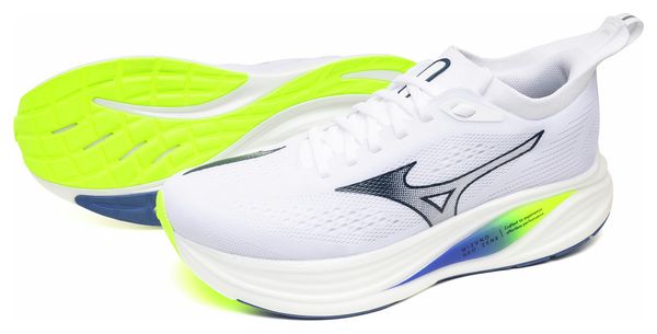 Chaussures Running Mizuno Neo Zen 2 Blanc/Bleu Homme