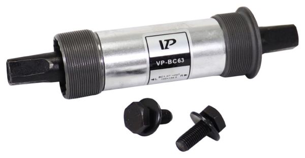 BOITIER PEDALIER VP CARRE A ROULEMENT 159 5mm FILETAGE ANGLAIS - BSC - 1 37x24 (BOITE DE 100mm) POUR FATBIKE