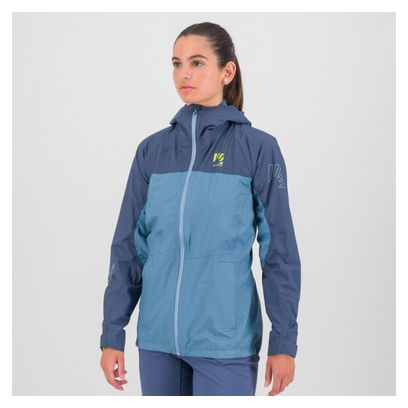 Veste Imperméable Femme Karpos Lot Rain Bleu