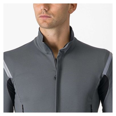 Castelli Perfetto Ros 2 Grey Long Sleeve Jacket