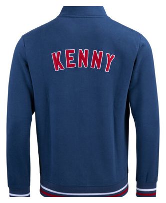 Kenny Academy zip-up sweatshirt navy blue