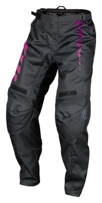 Fly Racing Fly F-16 Children's Pants Grey / Charcoal / Pink