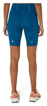 Cuissard Asics Road High Waist 8in Bleu Femme