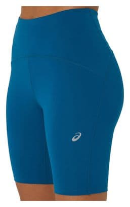 Cuissard Asics Road High Waist 8in Bleu Femme