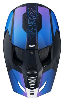 Casque Intégral Shot Furious Apex Bleu Adulte