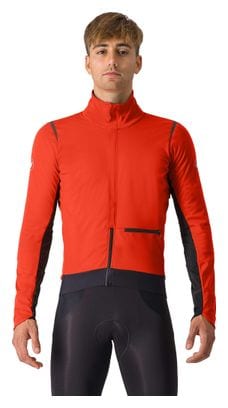 Castelli Alpha Doppio Ros Long Sleeve Jas Rood