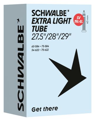 Camera d'aria Schwalbe Extra Light SV19-EL 700 mm Presta 40 mm