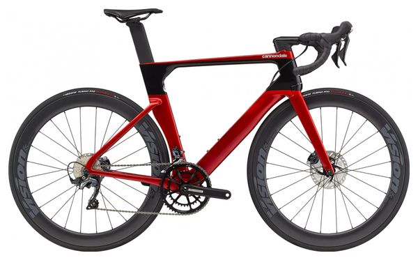 Vélo de Route Cannondale SystemSix Carbon Ultegra Shimano Ultegra 11V 700 mm Rouge Candy