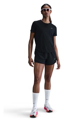 Maillot de manga corta para mujer Nike Dri-Fit Tempo Negro